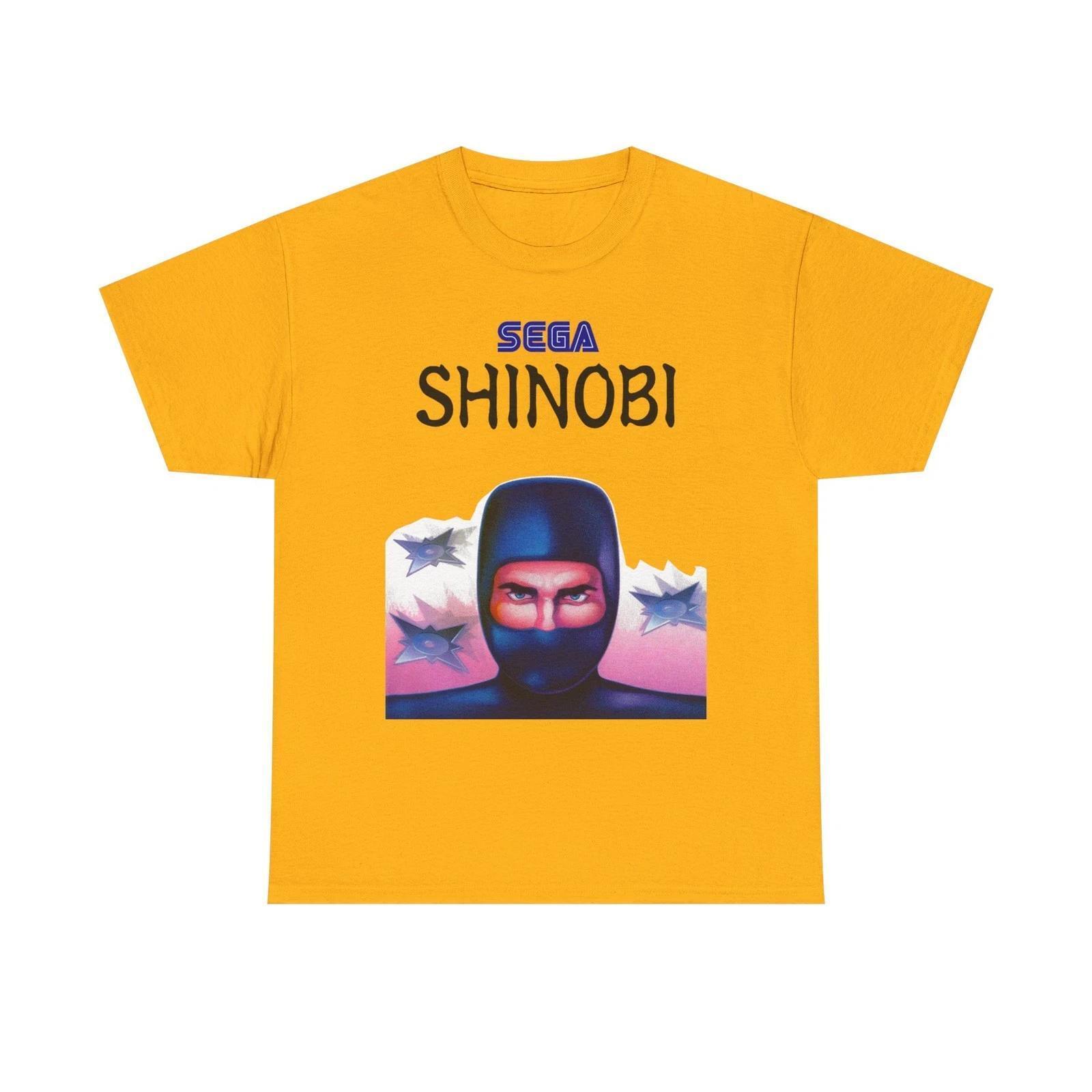 Shinobi TShirt Sega Master System 80s Ninja Fighting Game 8Bit